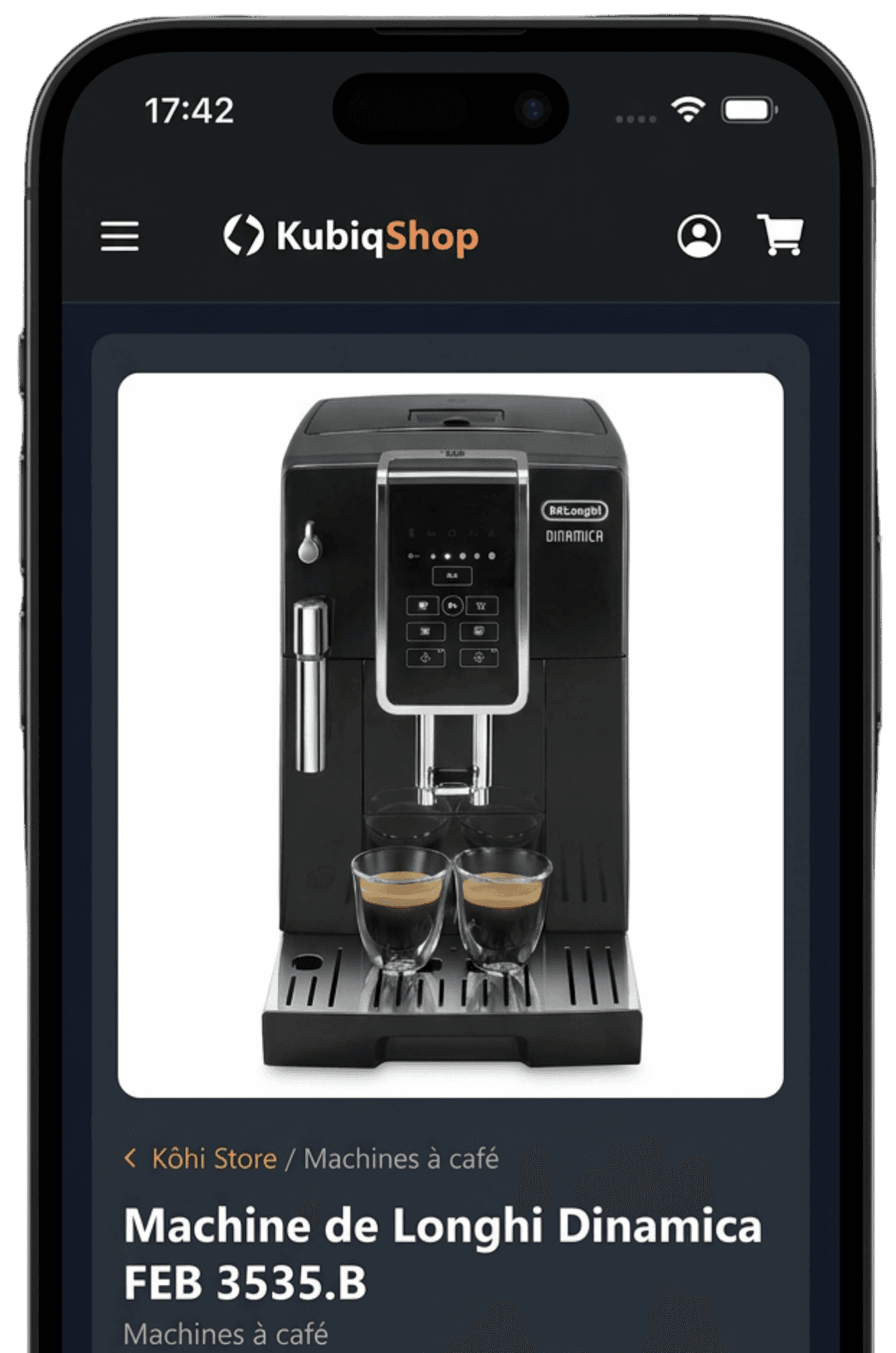 Kubiq Shop - Fonctionnalités boutique